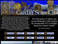 Tablet Screenshot of cardiffscanclub.co.uk